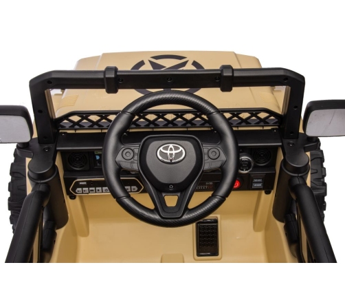 Двухместный детский электромобиль Toyota FJ Khaki 4x4