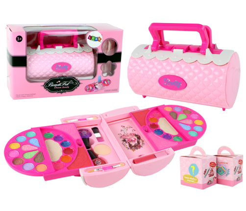 Makeup Set in Case Accessories Pink