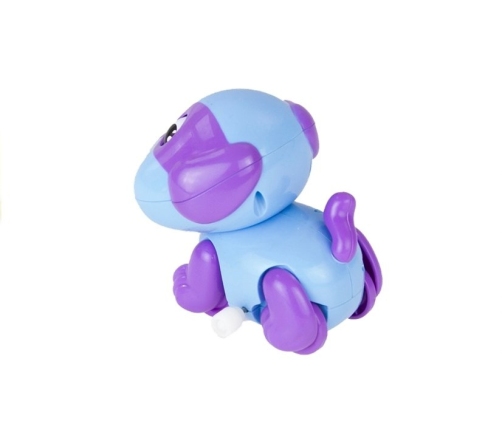 Funny Happy Dog Clockwork Wind Up Toy Moving Running