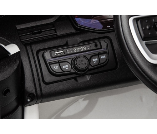 Divvietīgs bērnu elektromobilis Range Rover DK-RR998 White