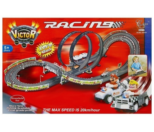 Mario Racing Track with 2 cars - 452cm