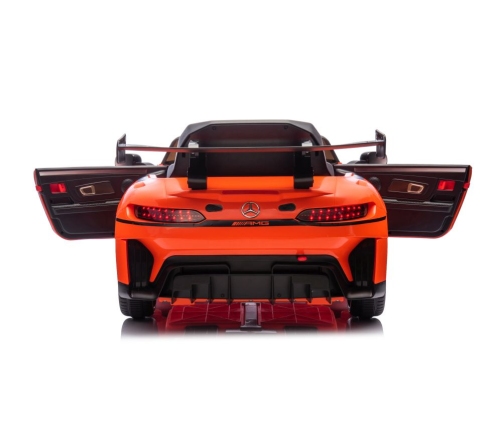 Battery-powered car Mercedes AMG GT3 Orange