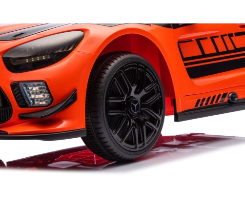Battery-powered car Mercedes AMG GT3 Orange