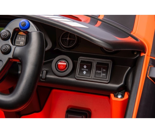 Battery-powered car Mercedes AMG GT3 Orange