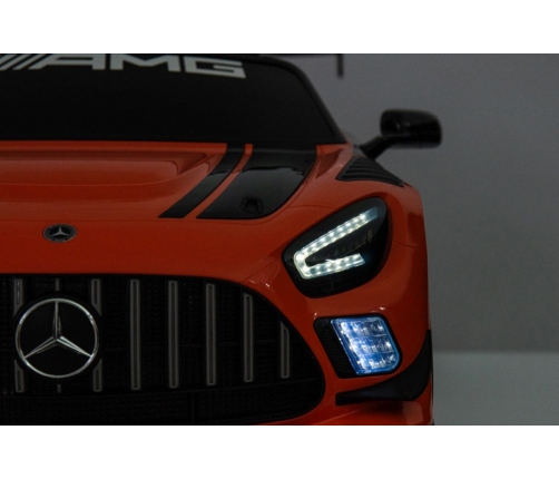 Battery-powered car Mercedes AMG GT3 Orange