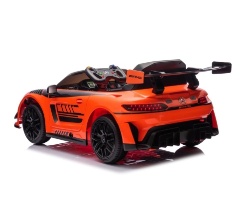 Battery-powered car Mercedes AMG GT3 Orange