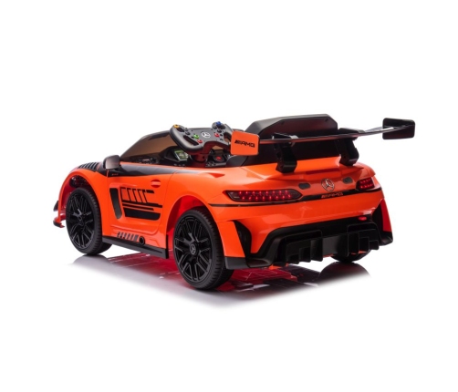 Battery-powered car Mercedes AMG GT3 Orange