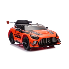 Battery-powered car Mercedes AMG GT3 Orange Battery-powered car Mercedes AMG GT3 Orange