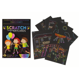 Scratch Coloring Book For Children School Scratch Coloring Book For Children School