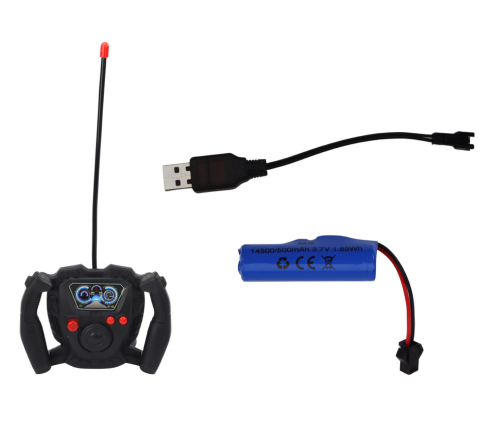 Радиоуправляемый трактор с прицепом на пульте  Green