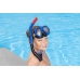 Diving Set Mask with Tube Blue 24070