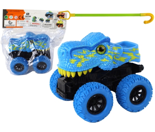 Tyrannosaurus Rex Vehicle Friction Drive Blue