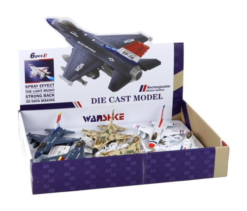 Military Airplane Fighter Sound Lights Moro