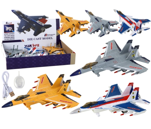 Powered Fighter Airplane Mix Couple Special Effects