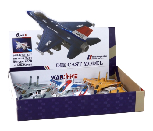 Powered Fighter Airplane Mix Couple Special Effects