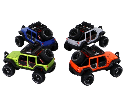 Toy Car Off-Road Vehicle 4x4 Lights Sounds 4 Colors