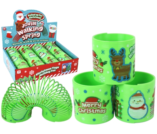 Iconic Spring Green Christmas Theme Relaxation 6CM