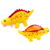 Plush Dinosaur Pencil Case Storage Box Pendant Yellow Plush Dinosaur Pencil Case Storage Box Pendant Yellow