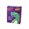 Purple Dinosaur Paper Gift Bag 41.5cm x 30cm x 12cm Purple Dinosaur Paper Gift Bag 41.5cm x 30cm x 12cm