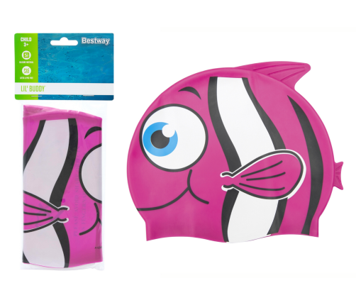 Bathing Cap Pink Fish Bestway 26025