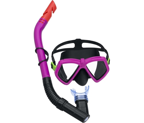 Diving Set Mask with Tube Pink 24070