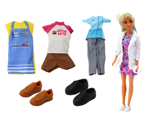 Lelles Anlily komplekts 4in1ar aksesuāriem