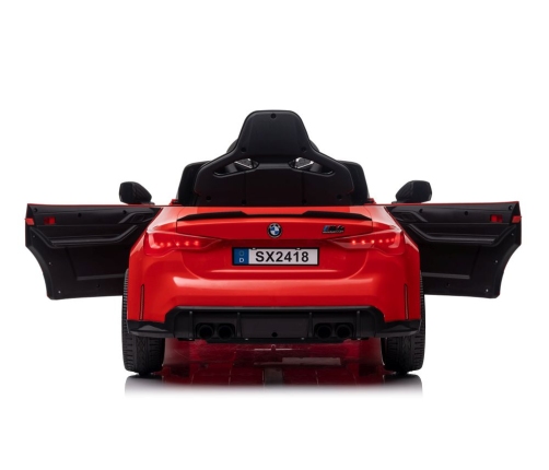 Vienvietīgs elektromobilis BMW M4 Red