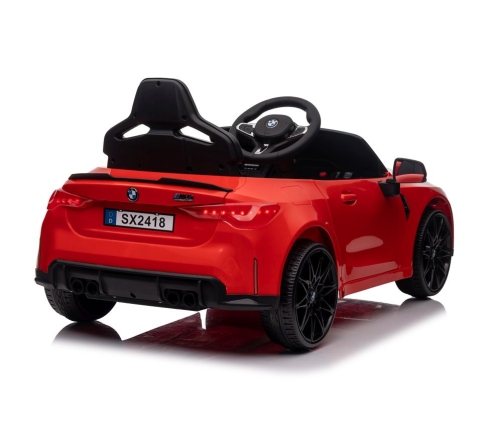 Vienvietīgs elektromobilis BMW M4 Red