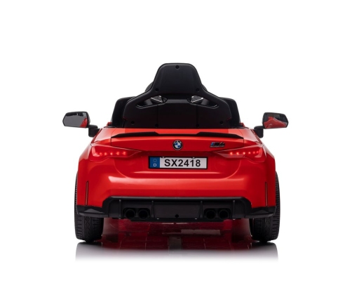 Vienvietīgs elektromobilis BMW M4 Red