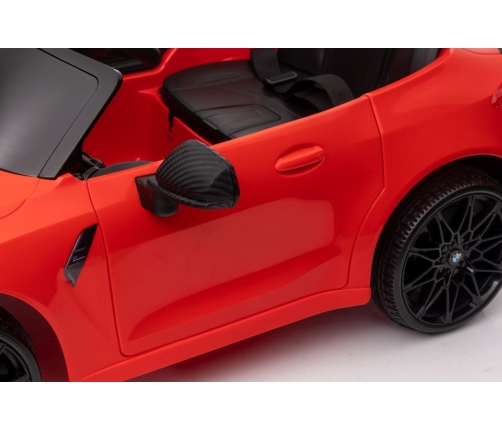 Vienvietīgs elektromobilis BMW M4 Red