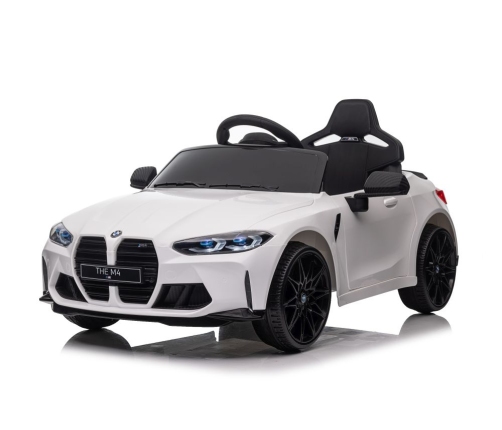 Vienvietīgs elektromobilis BMW M4 White