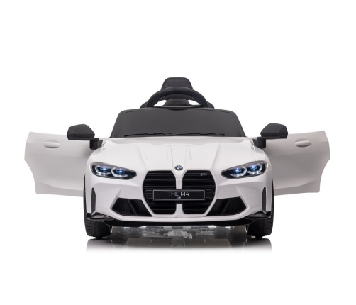 Vienvietīgs elektromobilis BMW M4 White