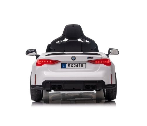 Vienvietīgs elektromobilis BMW M4 White