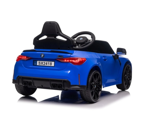 Одноместный электромобиль BMW M4 Blue