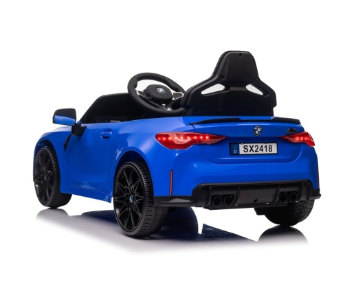 Одноместный электромобиль BMW M4 Blue