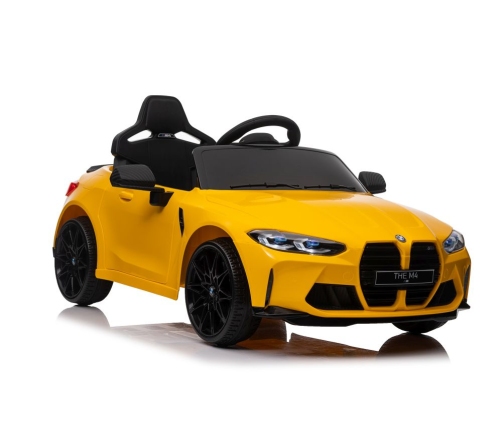 Vienvietīgs elektromobilis BMW M4 Yellow