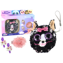 Cufflinks Wallet Set For Girls Kitty Wallet 4 pcs. Cufflinks Wallet Set For Girls Kitty Wallet 4 pcs.