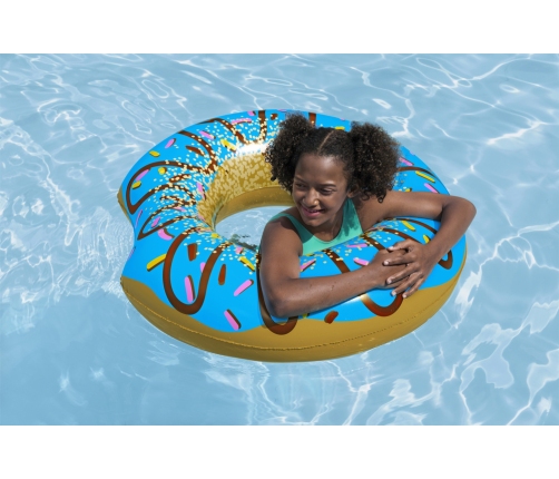 Donut Swimming Ring Donut Blue 107 cm Bestway 36118
