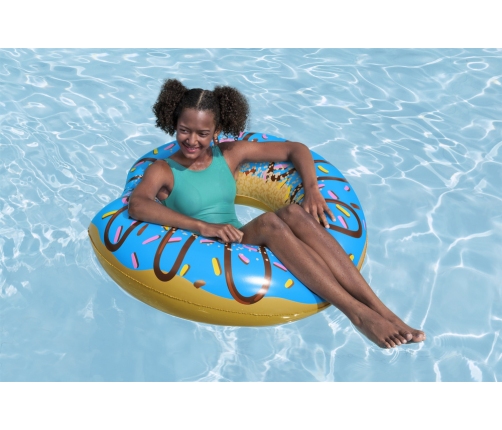 Donut Swimming Ring Donut Blue 107 cm Bestway 36118