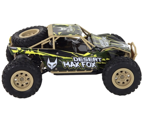 Remote Control Off-Road Car R/C 1:24 Brown-Green