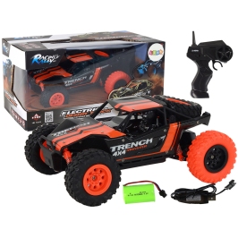 Radiovadāmā mašīna ar pulti Off-Road Car Orange