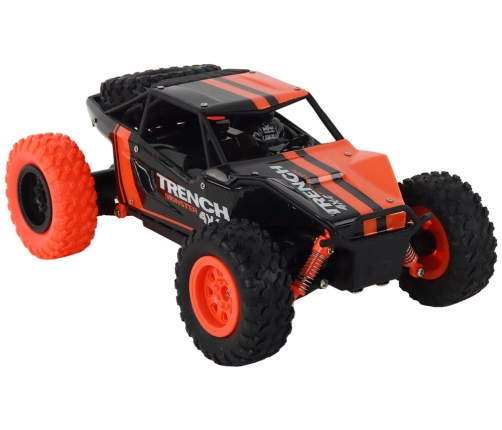 Radiovadāmā mašīna ar pulti Off-Road Car Orange
