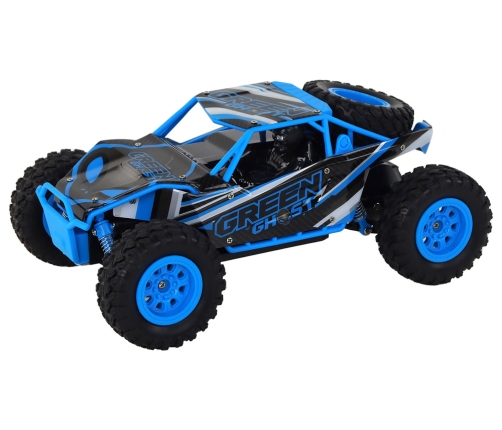 Radiovadāmā mašīna ar pulti Off-Road Car Blue