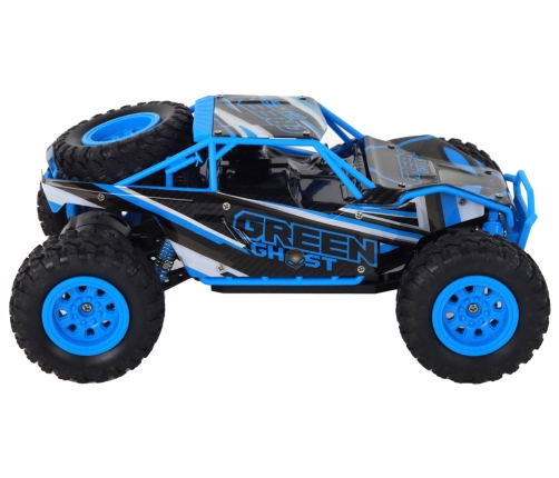Radiovadāmā mašīna ar pulti Off-Road Car Blue
