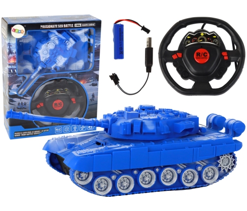 Радиоуправляемый танк на пульте Blue
