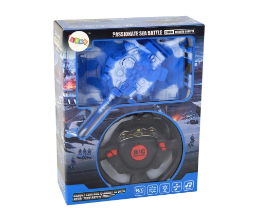 Радиоуправляемый танк на пульте Blue