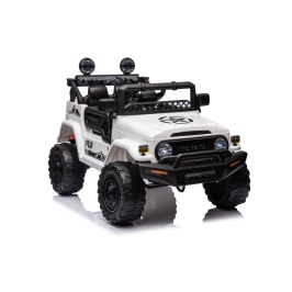 Двухместный детский электромобиль Toyota FJ White  4x4