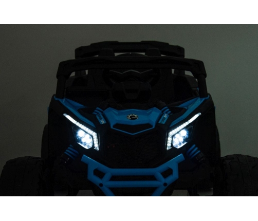 Divvietīgs bērnu elektromobilis Bagijs Can-am DK-CA003 Blue