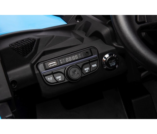 Divvietīgs bērnu elektromobilis Bagijs Can-am DK-CA003 Blue