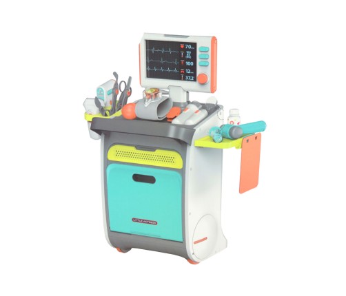 Little Doctor Set Medical Trolley X-ray ECG Accessories